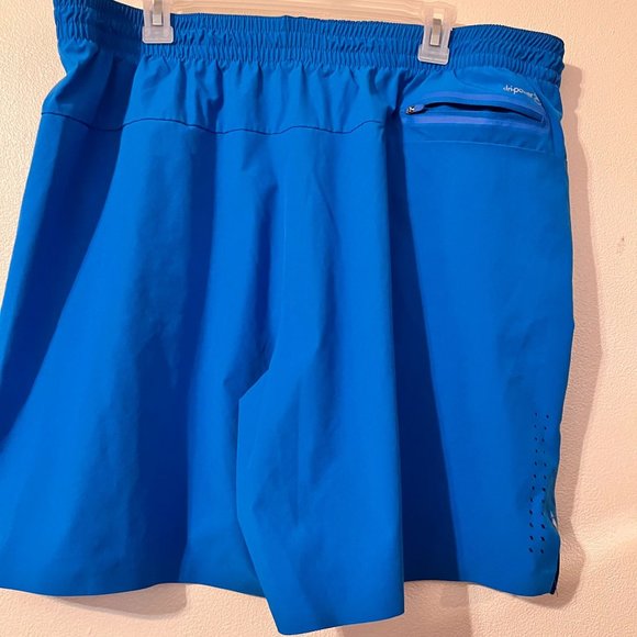 Russell men's workout shorts, blue - Picture 2 of 10